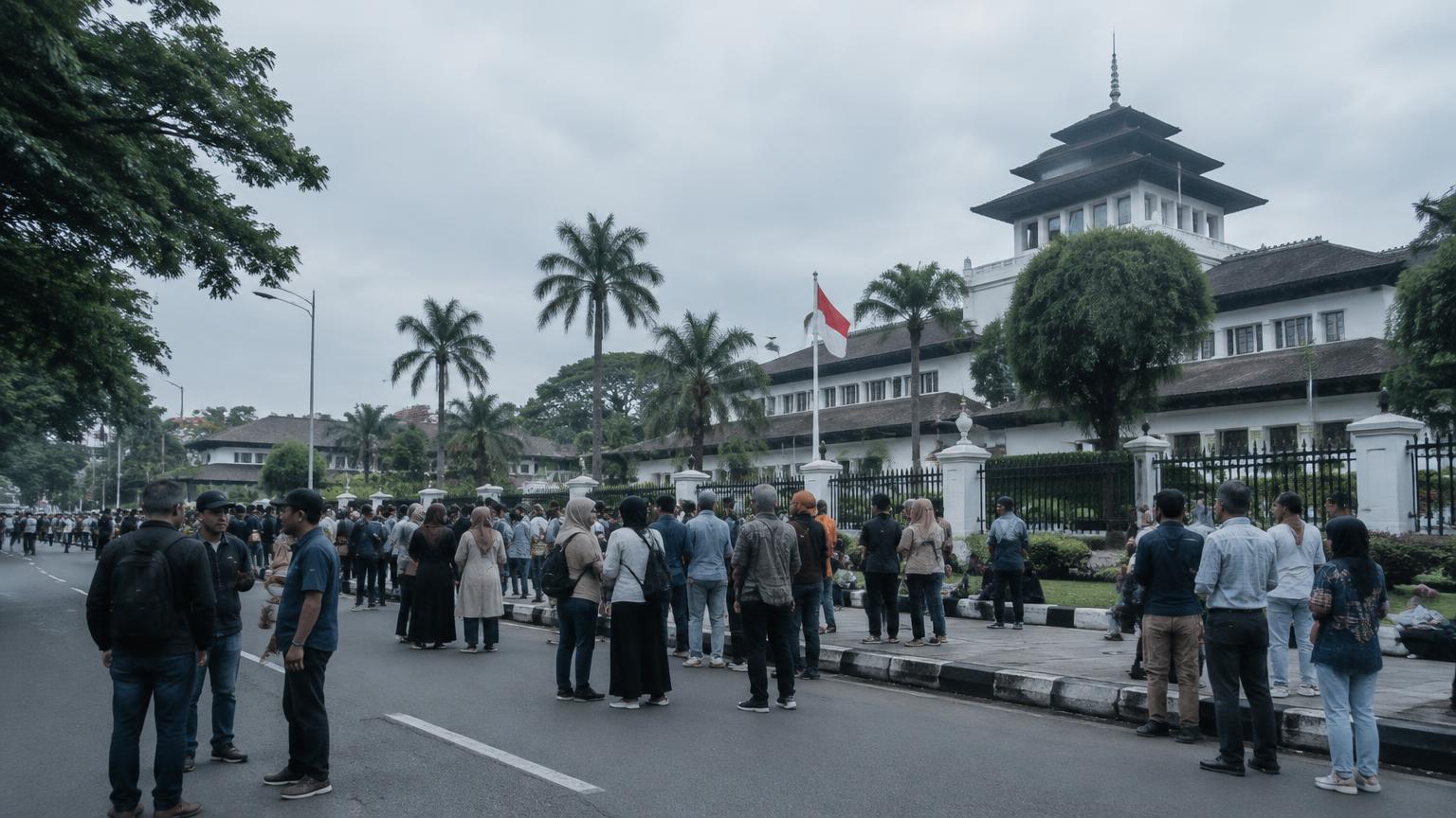Carousel Informasi Demonstrasi Nasional — Headline